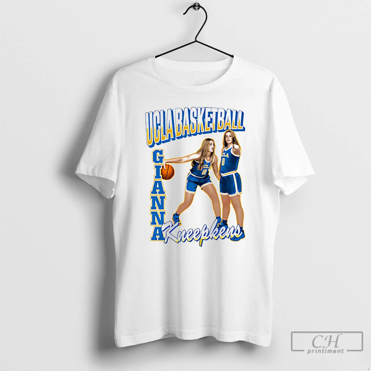 Premium Gianna Kneepkens Ucla Bruins Illustrated T-Shirts, Hoodie, Sweatshirt | DripVista.com