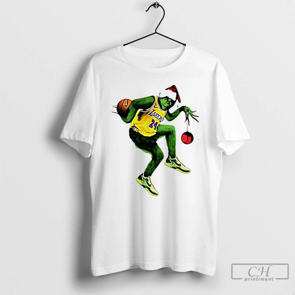 Premium Grinch Basketball Christmas Trends Stylish T-Shirts, Hoodie, Sweatshirt | DripVista.com