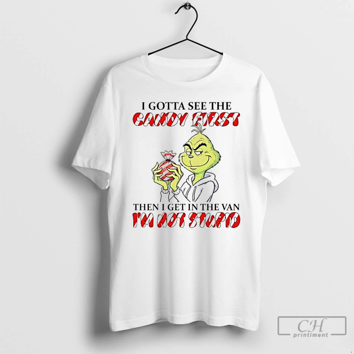Premium Grinch I Gotta See The Andy First Then I Get In The Van Im T-Shirts, Hoodie, Sweatshirt | DripVista.com