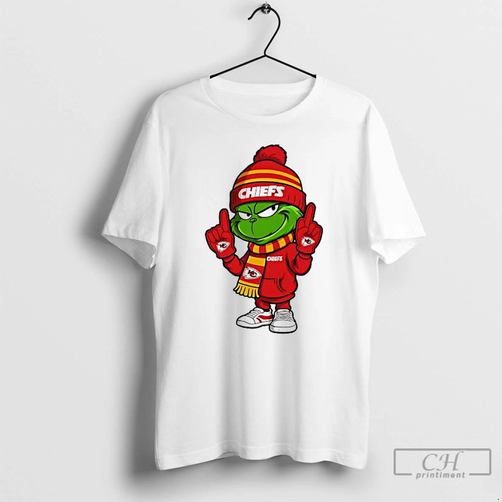 Premium Grinch Kansas City Chiefs Football Trends Stylish T-Shirts, Hoodie, Sweatshirt | DripVista.com