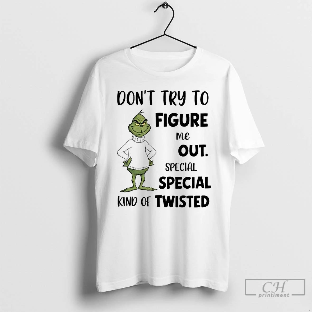 Premium Grinch Dont Try To Figure Me Out Special T-Shirts, Hoodie, Sweatshirt | DripVista.com
