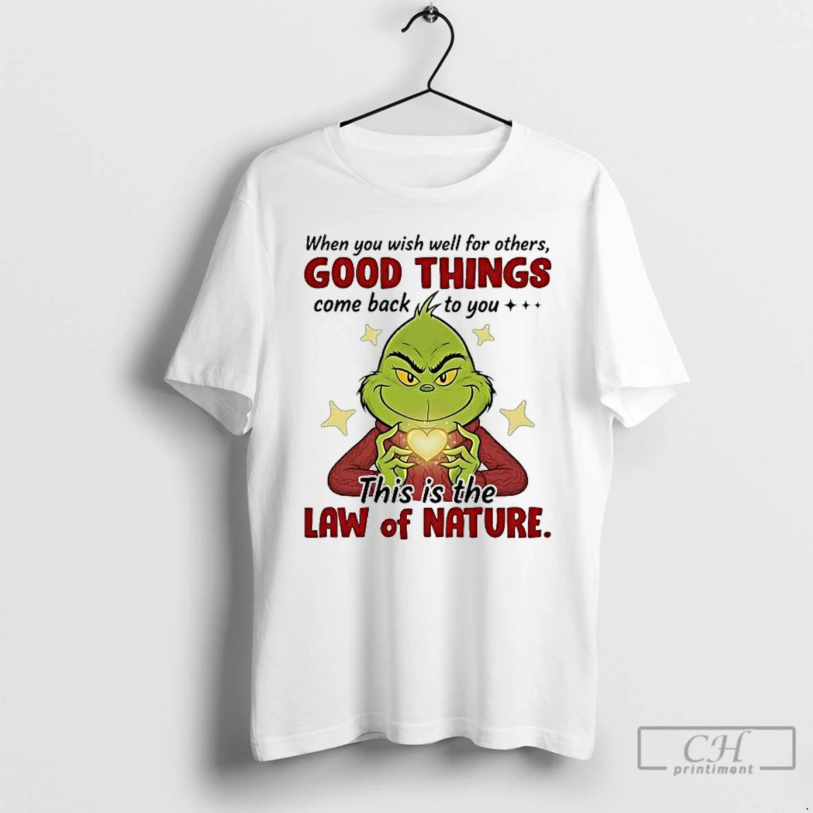 Premium Grinch When You Wish Well For Others Good Things T-Shirts, Hoodie, Sweatshirt | DripVista.com