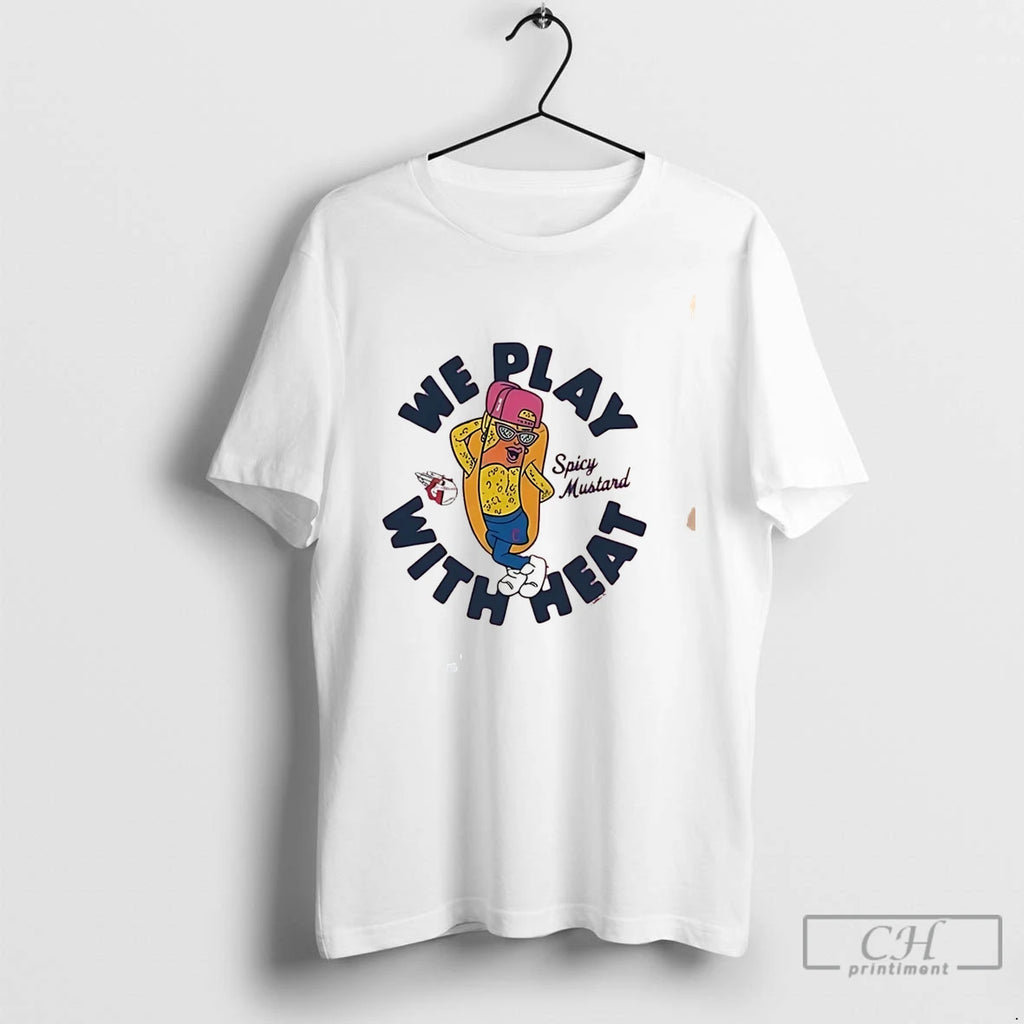 Premium Guardians We Play With Heart Spicy Mustard Hot Dog Mascot Tee T Shirts Sweater