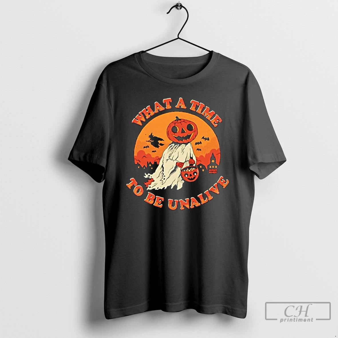 Premium Halloween What A Time To Be Unalive T Shirts
