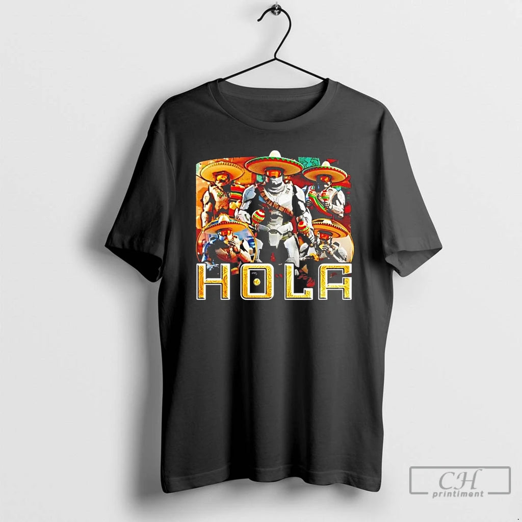 Premium Halo Infinite Spartan Sombrero Straw Hat Mexico T-Shirts, Hoodie, Sweatshirt | DripVista.com
