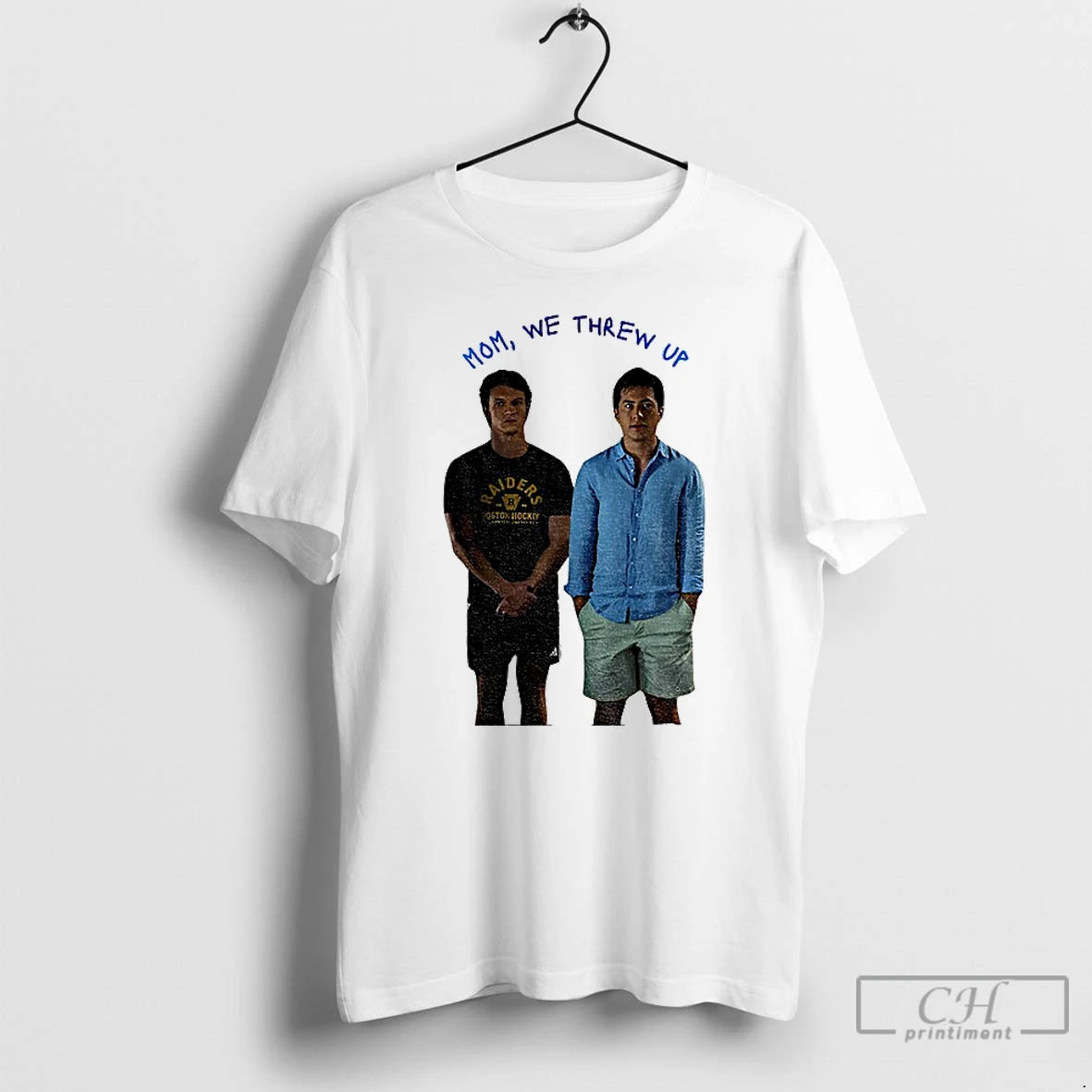 Premium Heated Rivalry Mom We Threw Up T-Shirts, Hoodie, Sweatshirt | DripVista.com