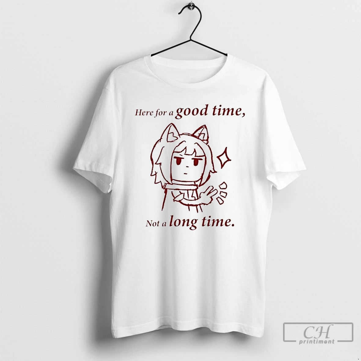 Premium Here For A Good Time Not A Long Time Ornaments T-Shirts, Hoodie, Sweatshirt | DripVista.com