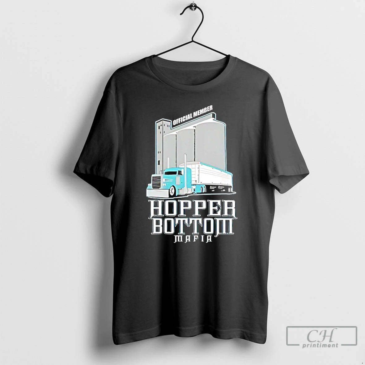 Premium Hopper Bottom Mafia Grain Truck T-Shirts, Hoodie, Sweatshirt | DripVista.com