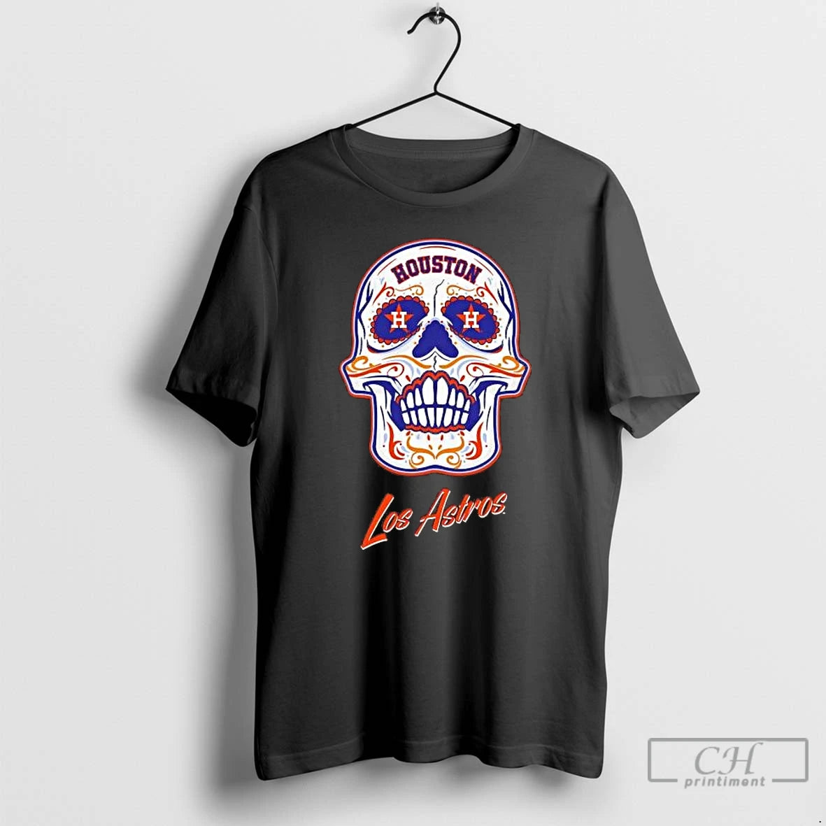 Premium Houston Astros Sugar Skull Los Astros T-Shirts, Hoodie, Sweatshirt | DripVista.com