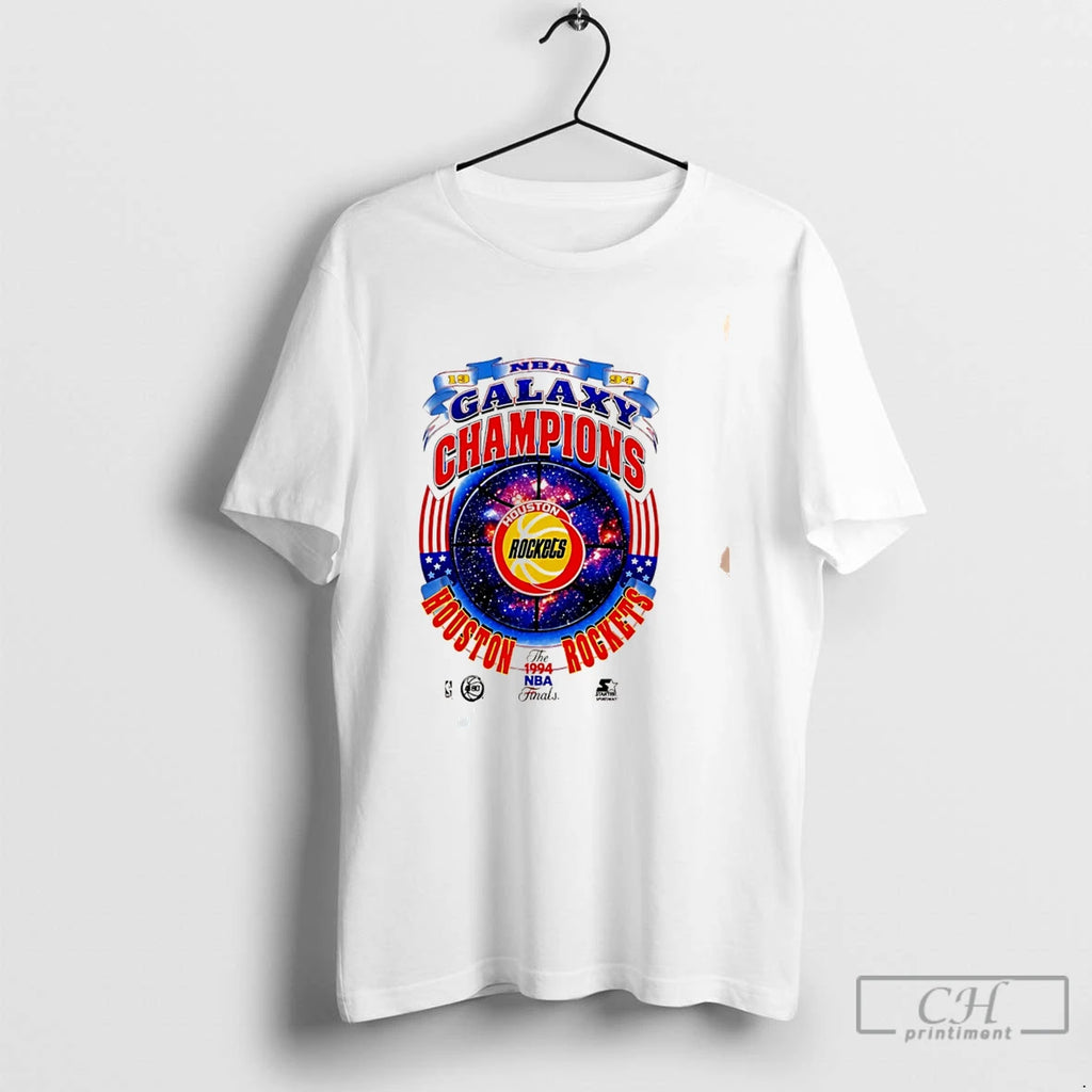 Premium Houston Rockets 1994 Nba Galaxy Champions Vintage Tee