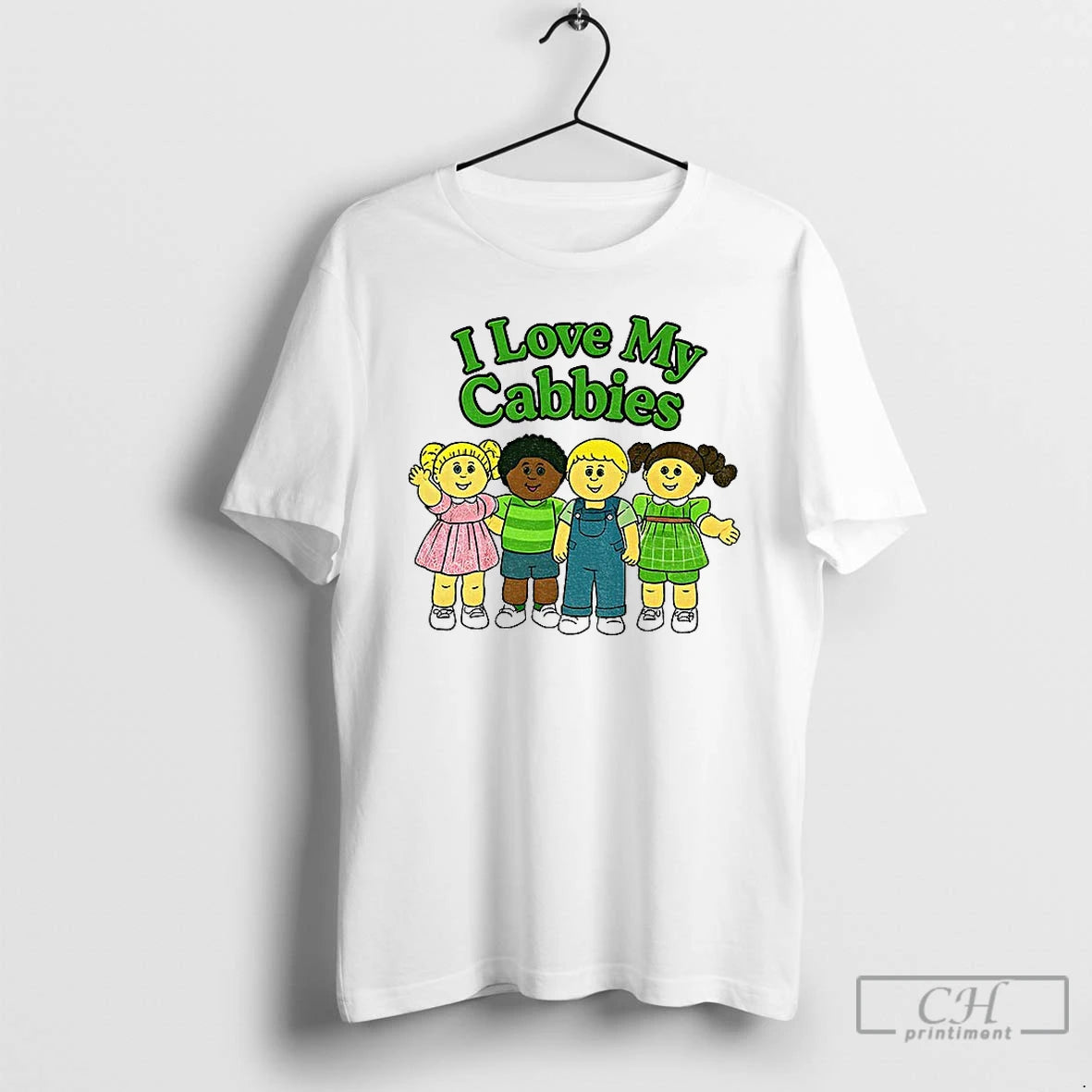Premium I Love My Cabbies Retro 80s Nostalgia T-Shirts, Hoodie, Sweatshirt | DripVista.com