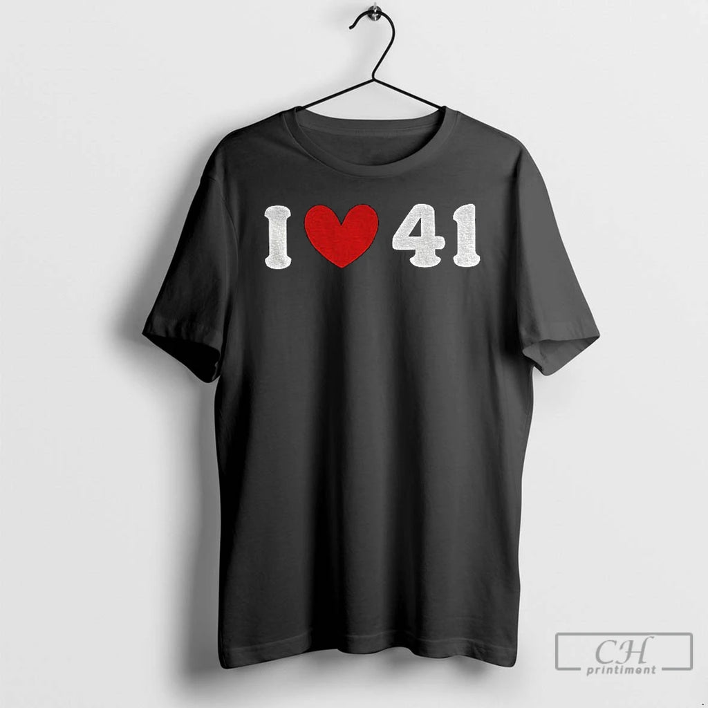 Premium I Love 41 Meme T-Shirts, Hoodie, Sweatshirt | DripVista.com