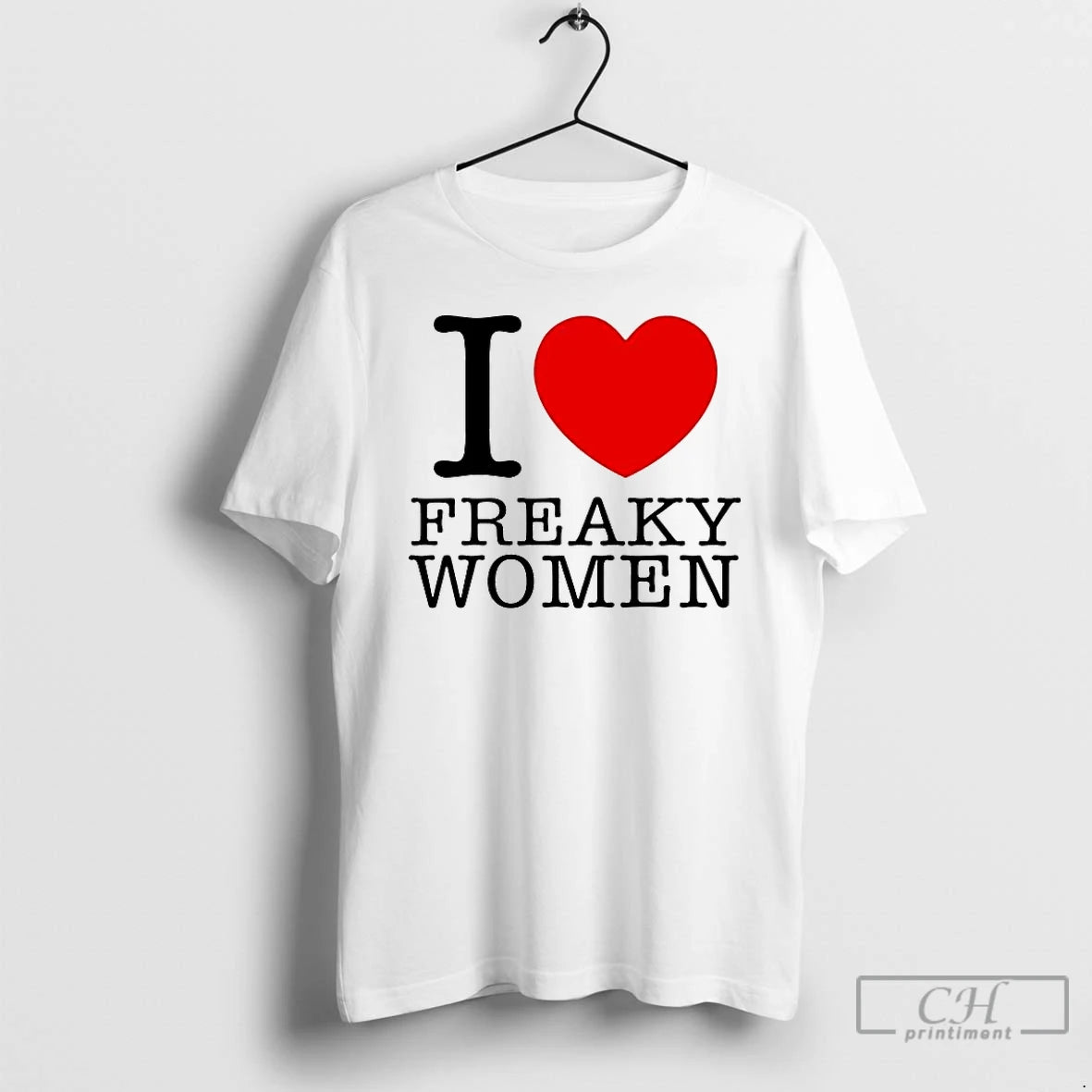 Premium I Love Freaky Women Heart T-Shirts, Hoodie, Sweatshirt | DripVista.com