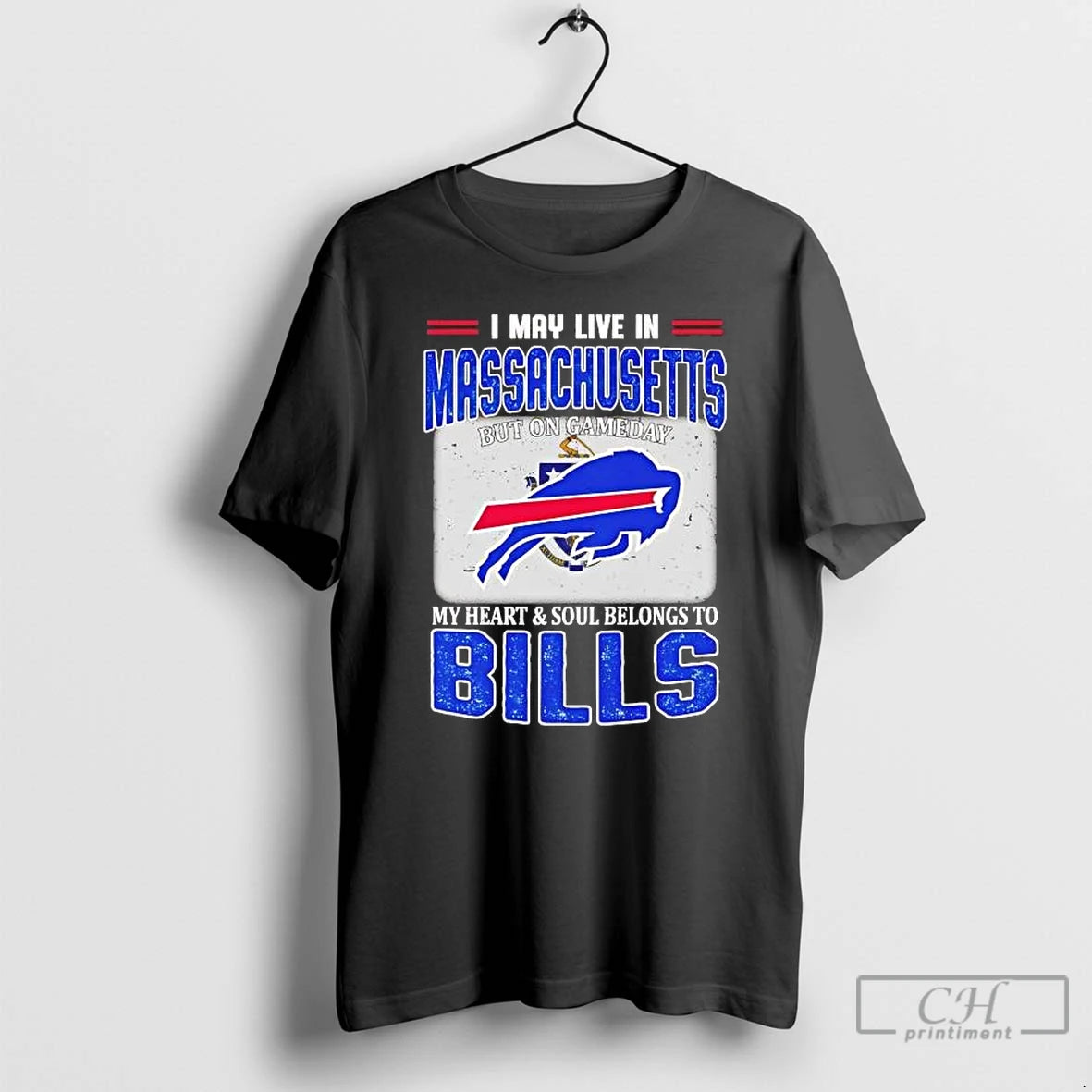 Premium I May Live In Massachusetts But On Gameday My Heart And Soul Belongs To T-Shirts, Hoodie, Sweatshirt | DripVista.com