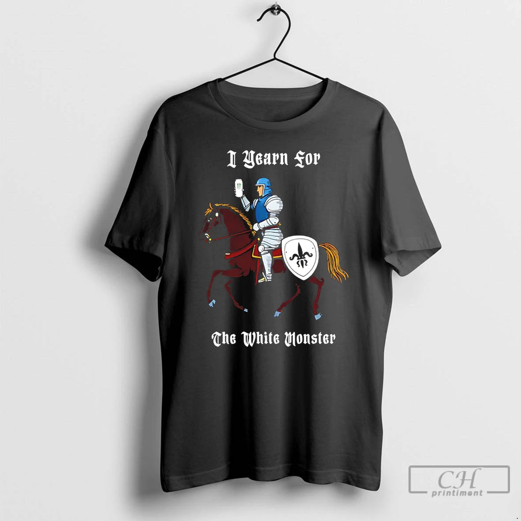 Premium I Yearn For The White Monster Horseman T-Shirts, Hoodie, Sweatshirt | DripVista.com