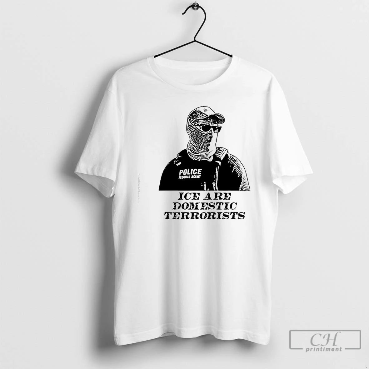 Premium Ice Are Domestic Terrorists Anti T-Shirts, Hoodie, Sweatshirt | DripVista.com