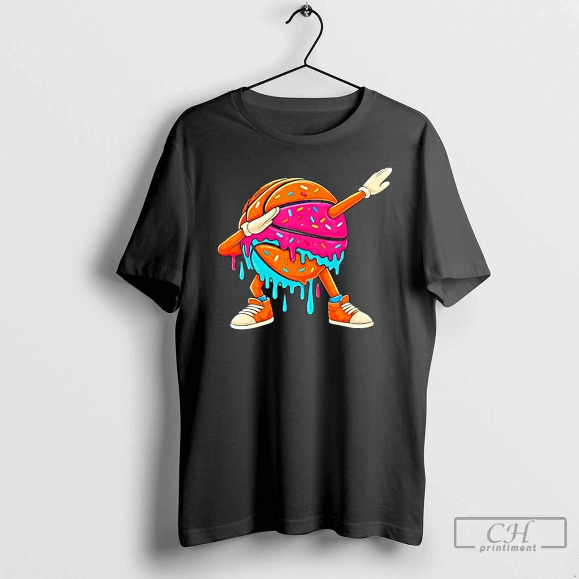 Premium Ice Cream Drip Basketball Dabbing T-Shirts, Hoodie, Sweatshirt | DripVista.com