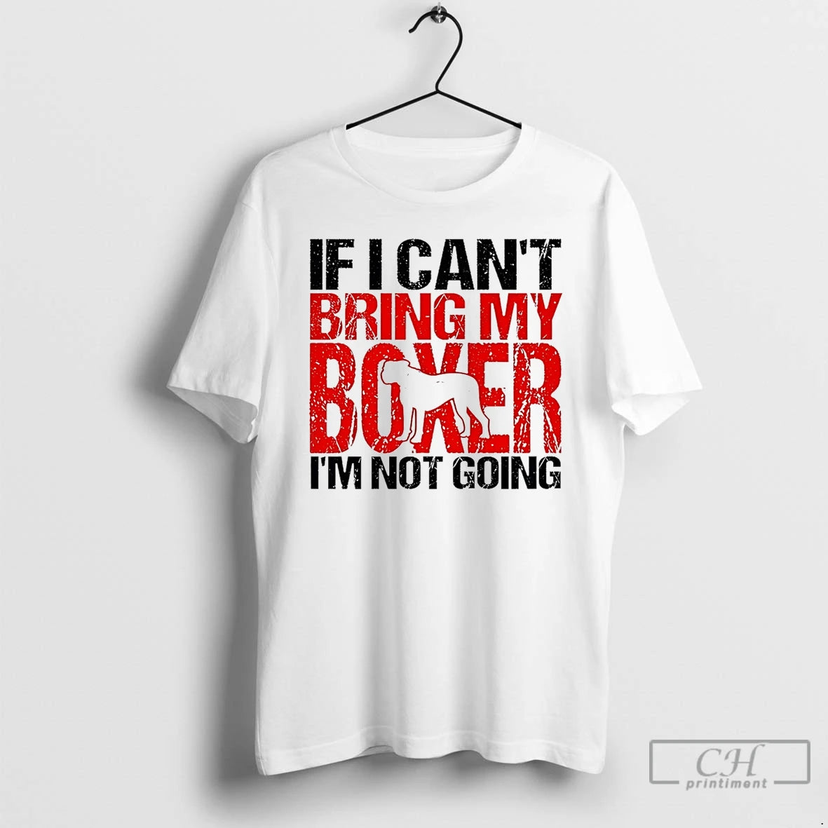 Premium If I Cant Bring My Boxer Im Not Going T-Shirts, Hoodie, Sweatshirt | DripVista.com