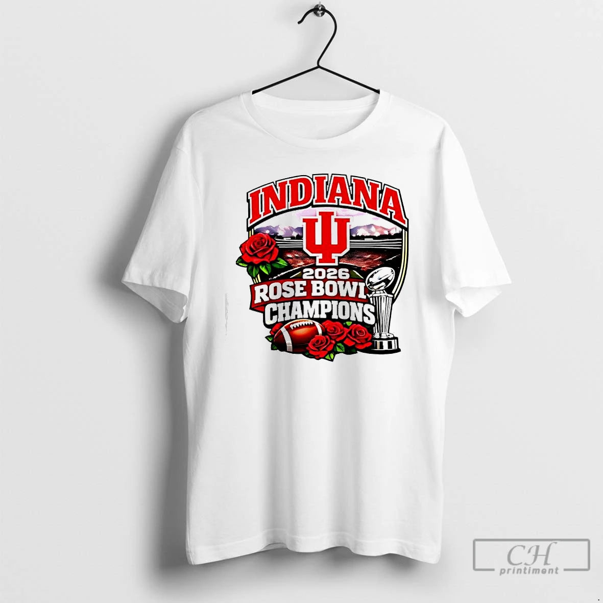 Premium Indiana 2026 Rose Bowl Champions Cup Graphic T-Shirts, Hoodie, Sweatshirt | DripVista.com