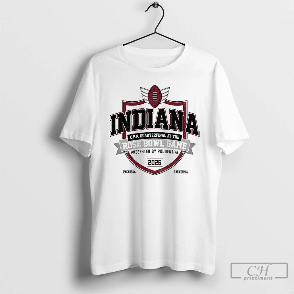 Premium Indiana Rose Bowl 2026 Pasadena Game T-Shirts, Hoodie, Sweatshirt | DripVista.com