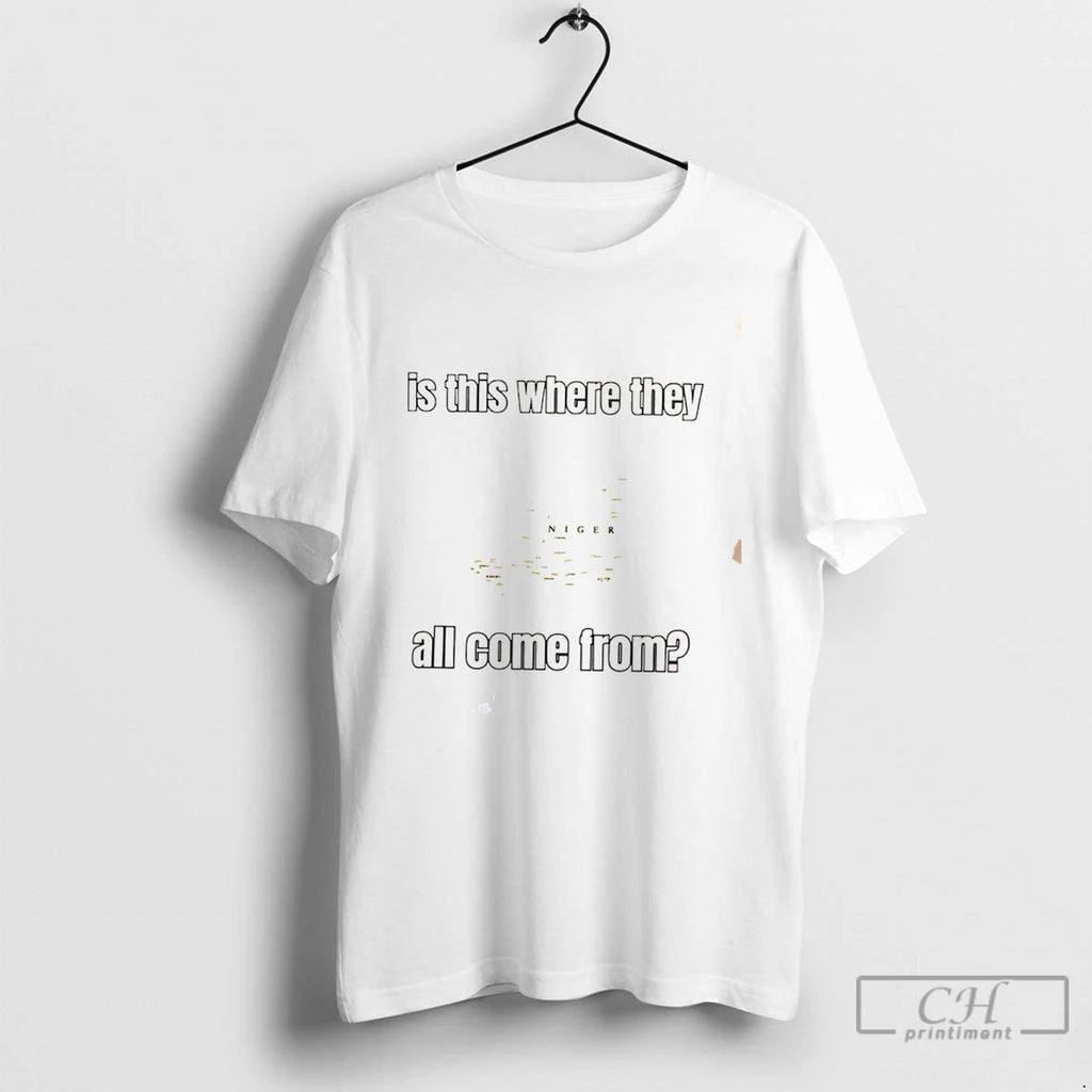 Premium Is This Where They All Come From Niger State Tee