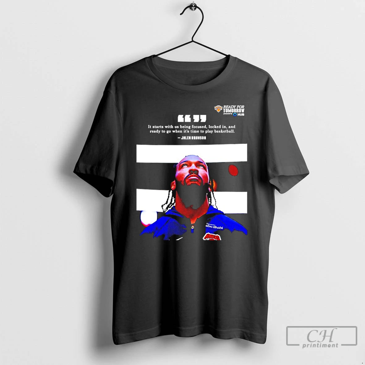 Premium Jalen Brunson It Starts With Us Being Focused Locked In And Ready To Go T-Shirts, Hoodie, Sweatshirt | DripVista.com