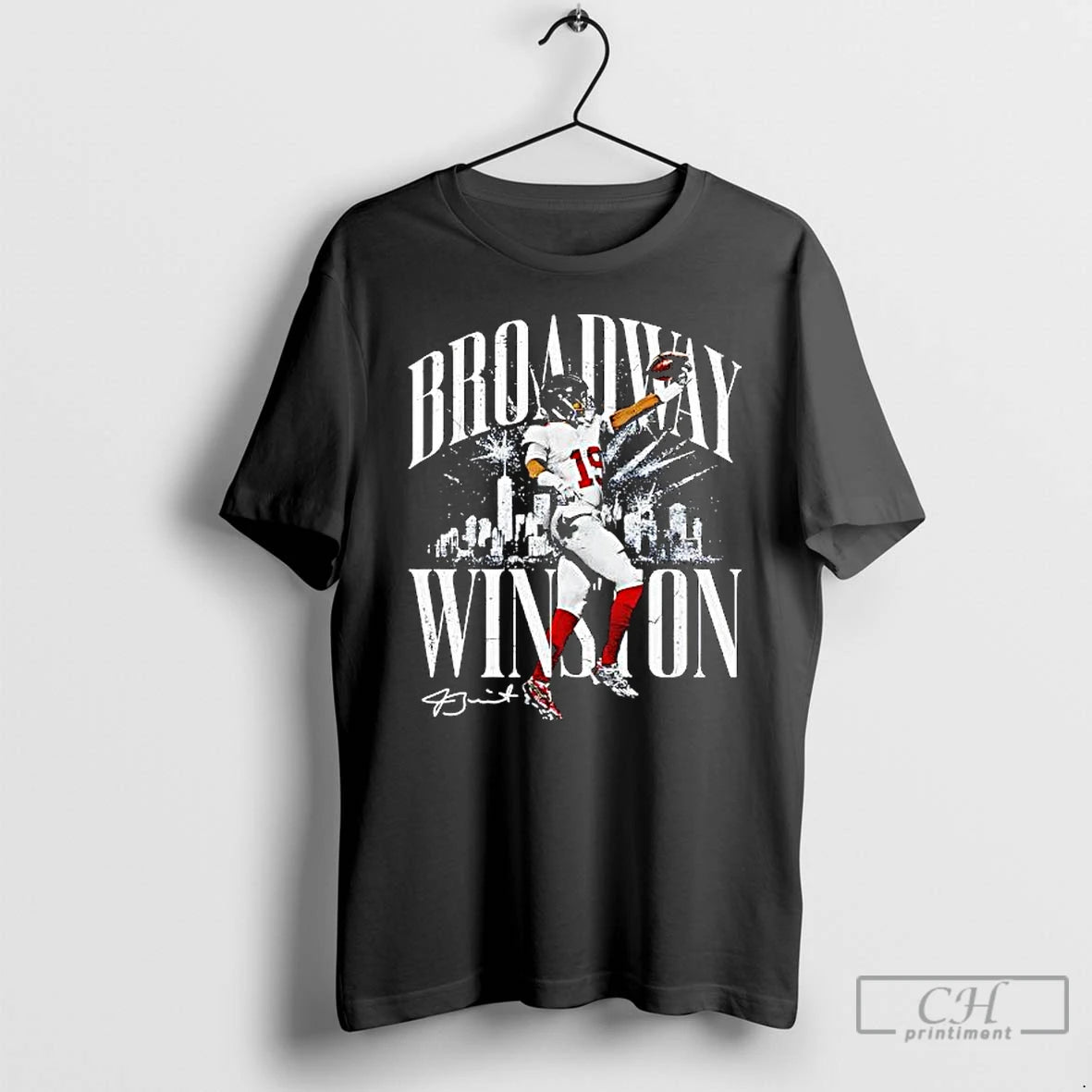 Premium Jameis Winston New York Giants Broadway Winston Retro T-Shirts, Hoodie, Sweatshirt | DripVista.com