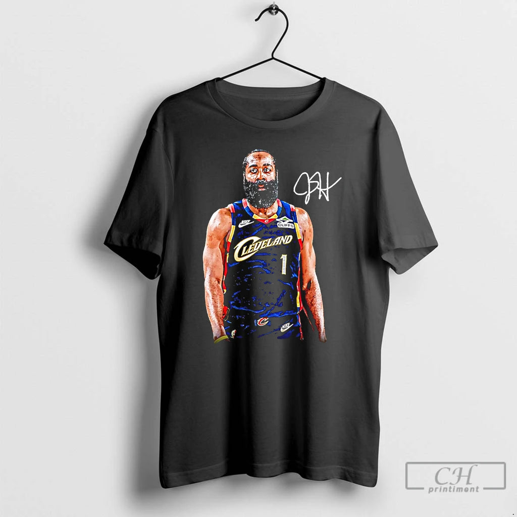 Premium James Harden Cleveland Cavaliers Cavs Signature T-Shirts, Hoodie, Sweatshirt | DripVista.com