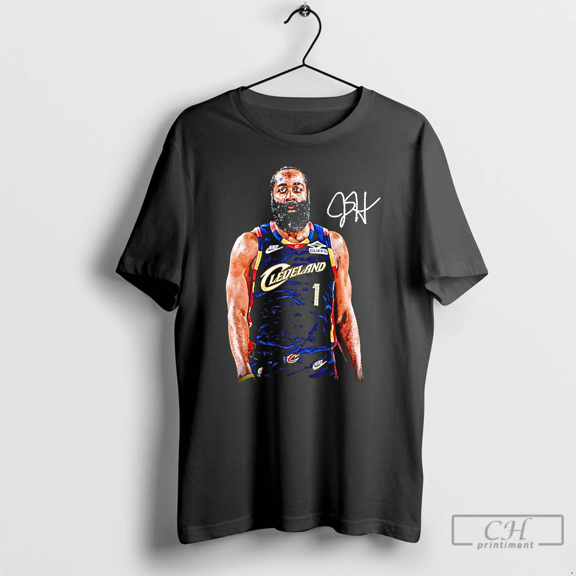 Premium James Harden Cleveland Cavaliers Cavs Signature T-Shirts, Hoodie, Sweatshirt | DripVista.com