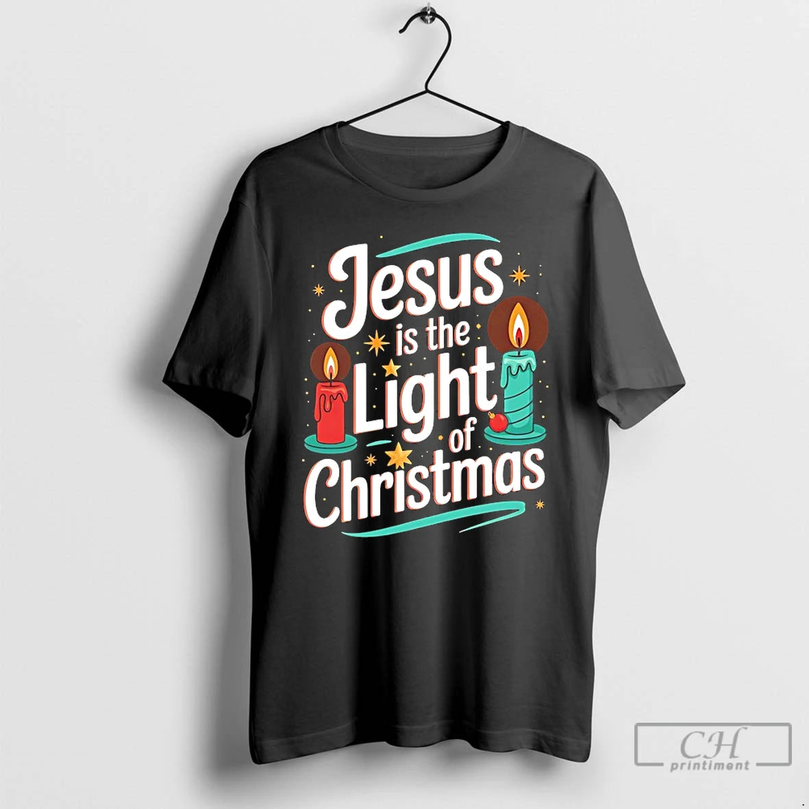 Premium Jesus Is The Light Of Christmas T-Shirts, Hoodie, Sweatshirt | DripVista.com