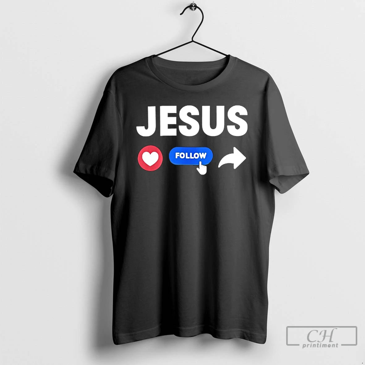 Premium Jesus Love Follow Share T-Shirts, Hoodie, Sweatshirt | DripVista.com