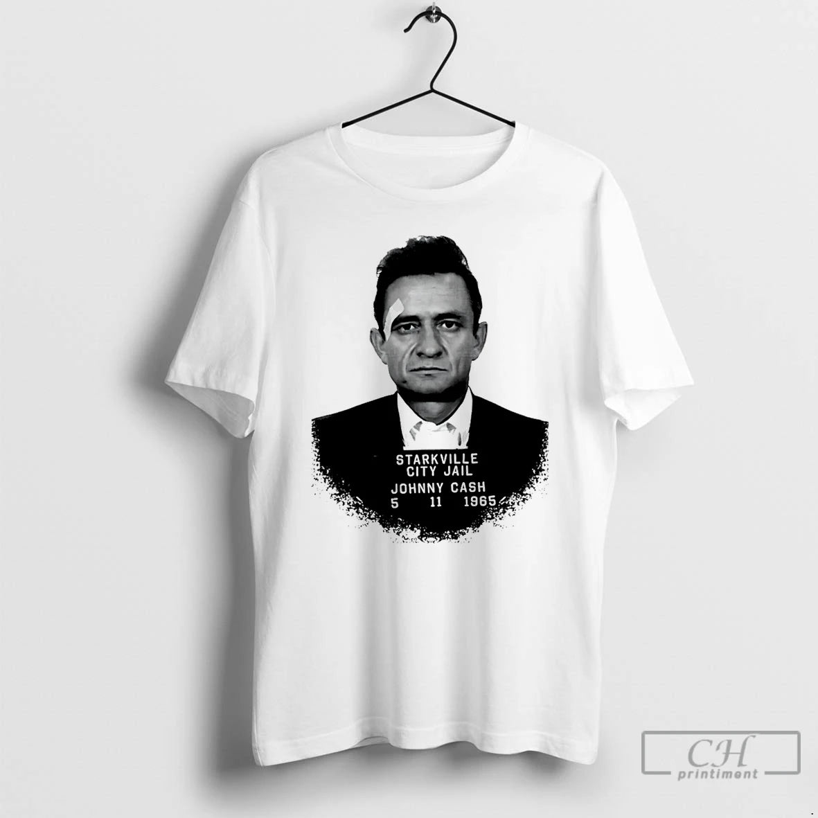 Premium Johnny Cash Starkville City Jail 5 11 1965 T-Shirts, Hoodie, Sweatshirt | DripVista.com