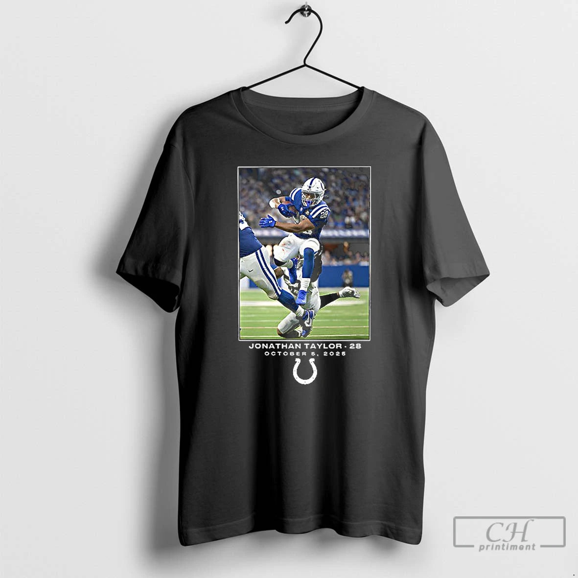 Premium Jonathan Taylor Indianapolis Colts Running Back Leap Touchdown October 5 2025 Ceramic Ceramic And