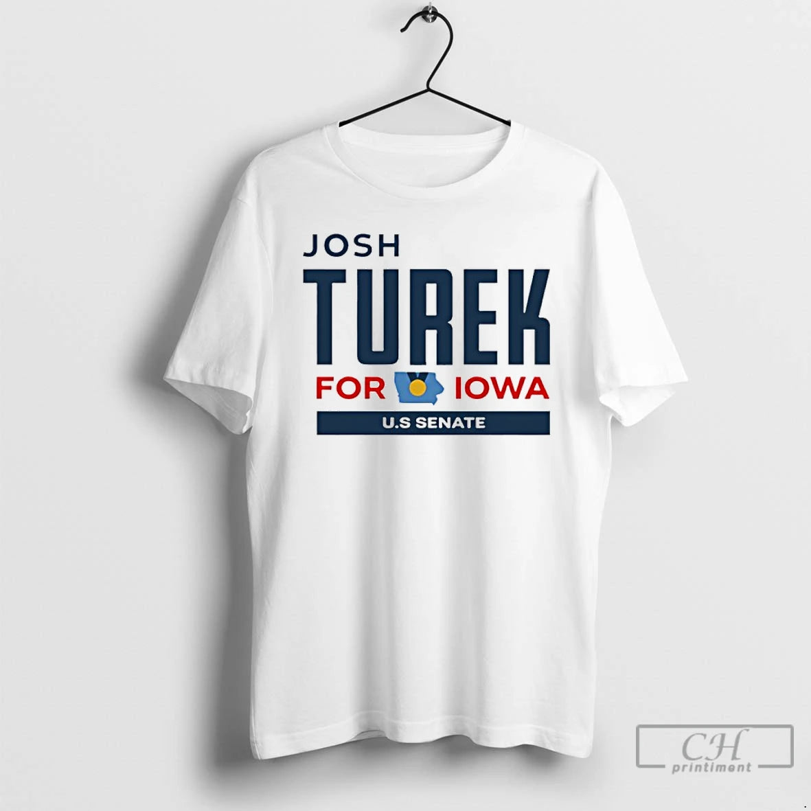 Premium Josh Turek For Iowa U S Senate Logo T-Shirts, Hoodie, Sweatshirt | DripVista.com
