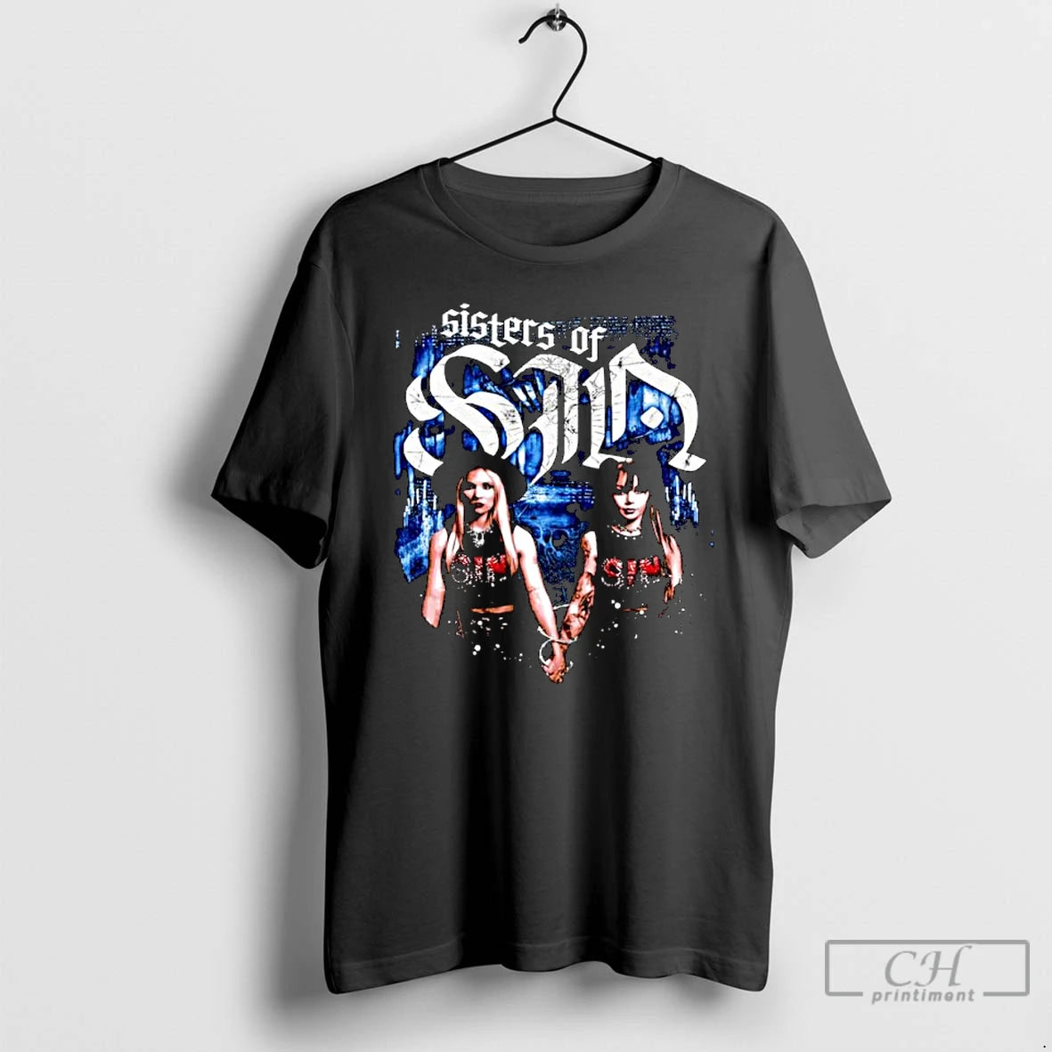 Premium Julia Hart Skye Blue Sisters Of Sin Ornaments T-Shirts, Hoodie, Sweatshirt | DripVista.com