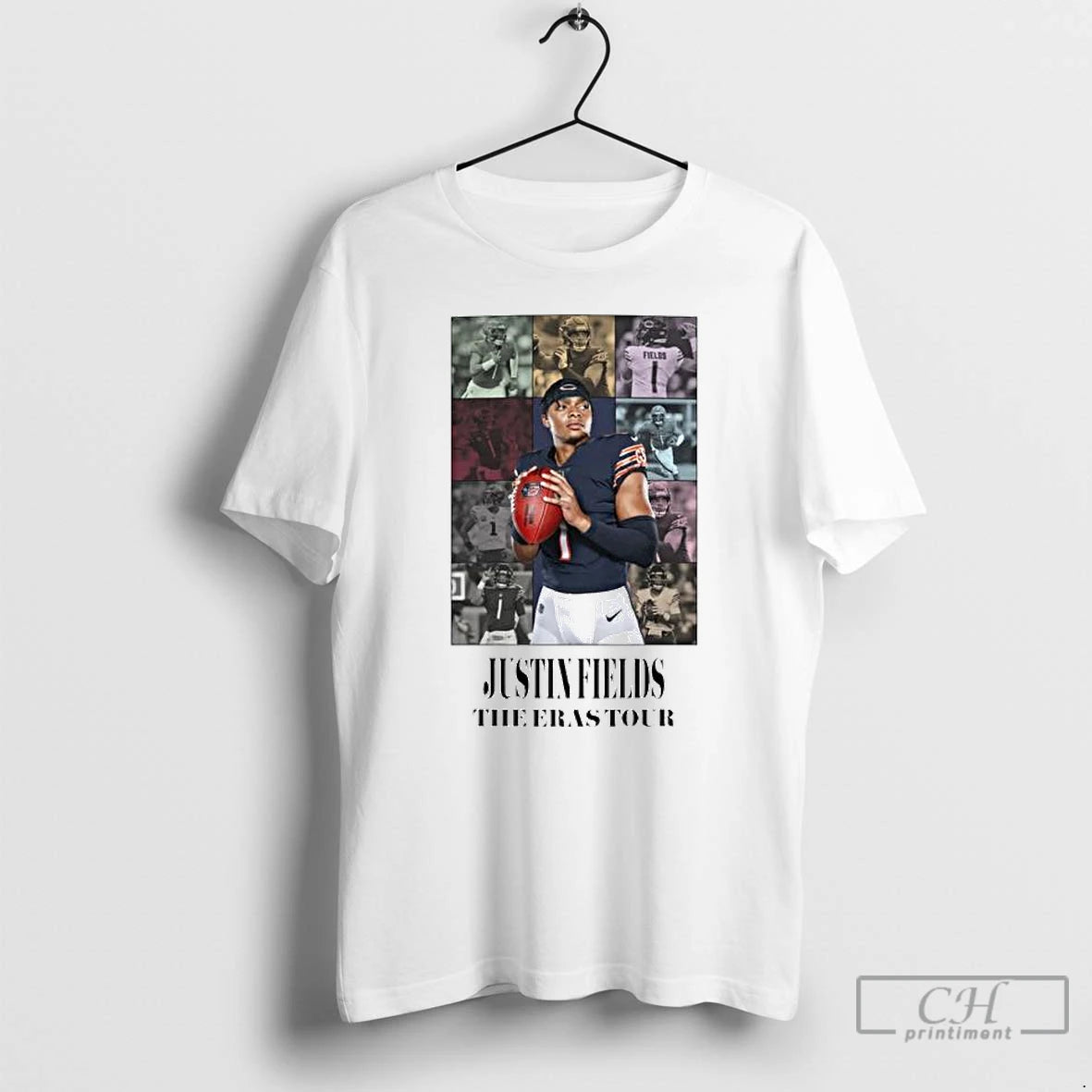 Premium Justin Fields Eras Tour Ornaments T-Shirts, Hoodie, Sweatshirt | DripVista.com