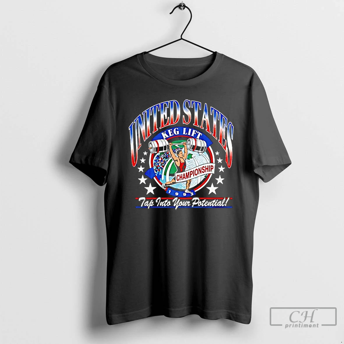 Premium Keg Lift United State Championship Tap Into Your Potential Vintage T-Shirts, Hoodie, Sweatshirt | DripVista.com