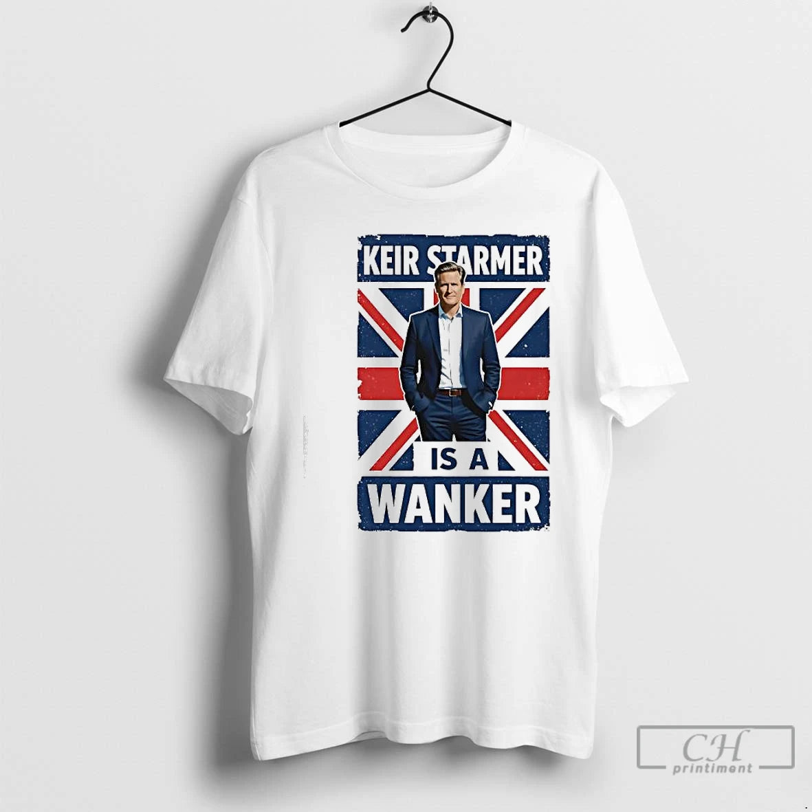 Premium Keir Starmer Is A Wanker Graphic T-Shirts, Hoodie, Sweatshirt | DripVista.com