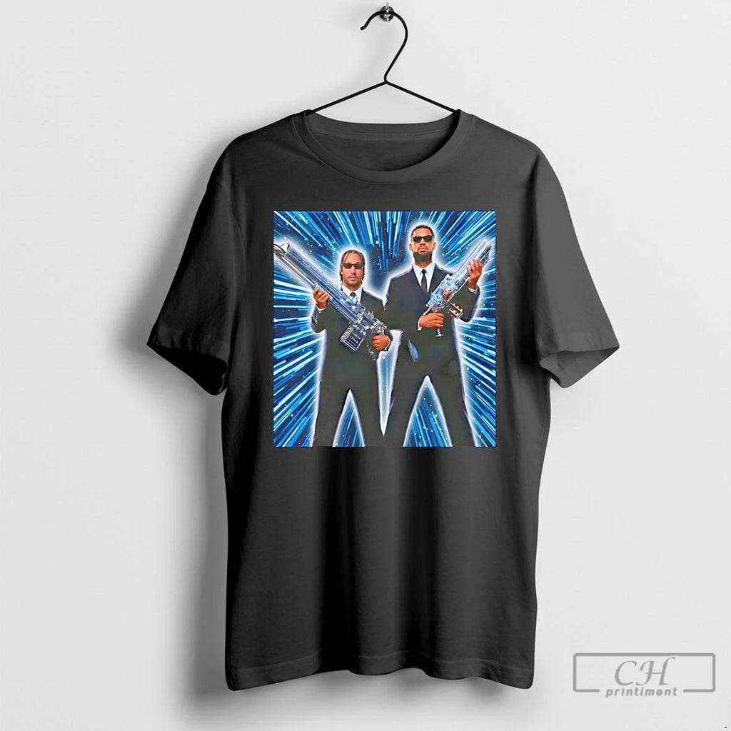 Premium Knicks In Black Jalen Brunson Vs Karl Anthony Towns Knicks