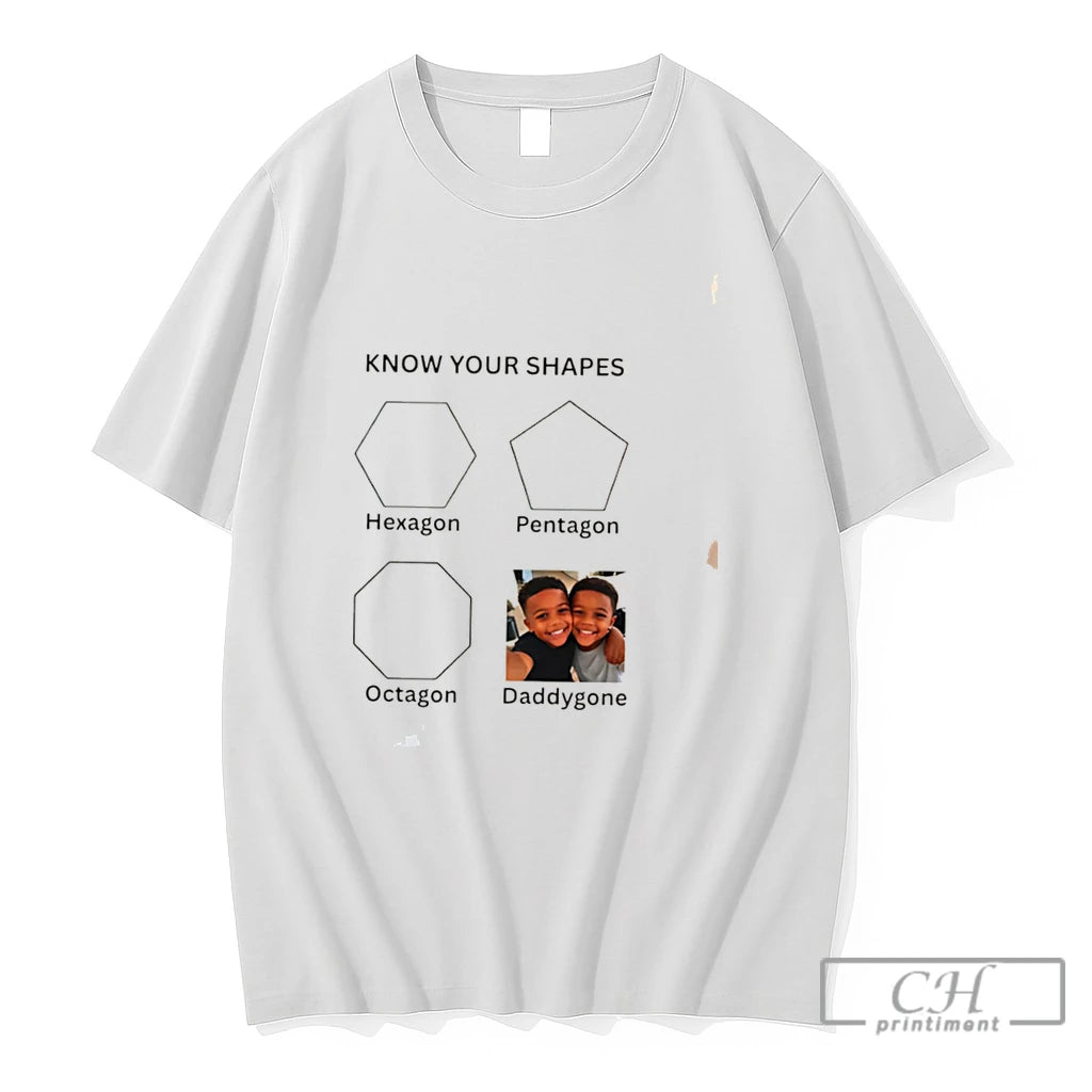 Premium Know Your Shapes Dadygone Tee