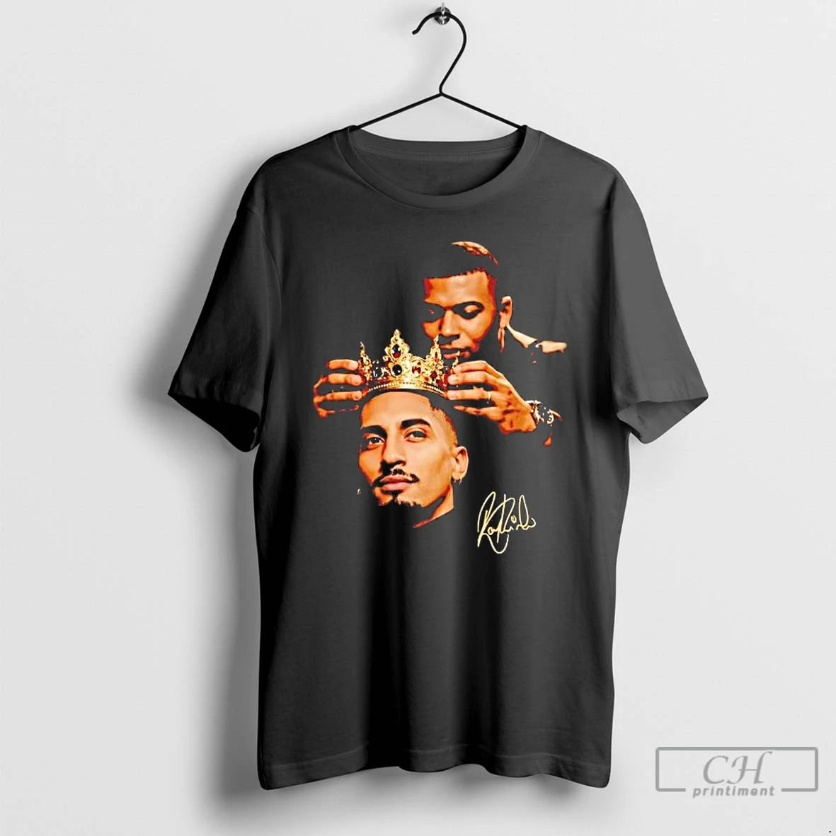 Premium Kylian Mbappe Give The Crown For Raphinha Signature T-Shirts, Hoodie, Sweatshirt | DripVista.com