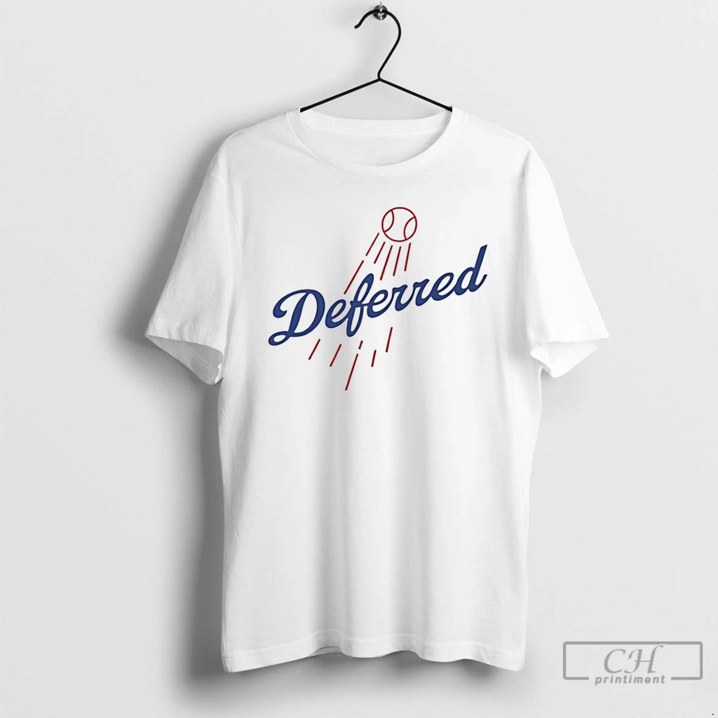 Premium La Deferred Los Angeles Dodgers Logo T-Shirts, Hoodie, Sweatshirt | DripVista.com