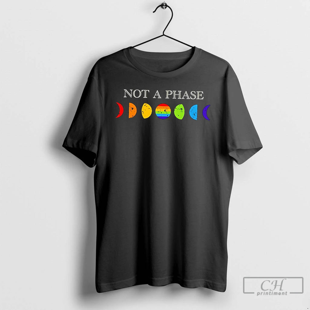 Premium Lgbt Pride Not A Phase Moon Cycle Pride Month