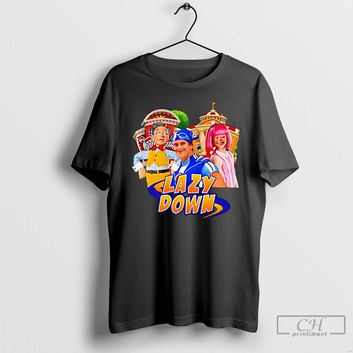 Premium Lazy Down Lazytown Tv T-Shirts, Hoodie, Sweatshirt | DripVista.com