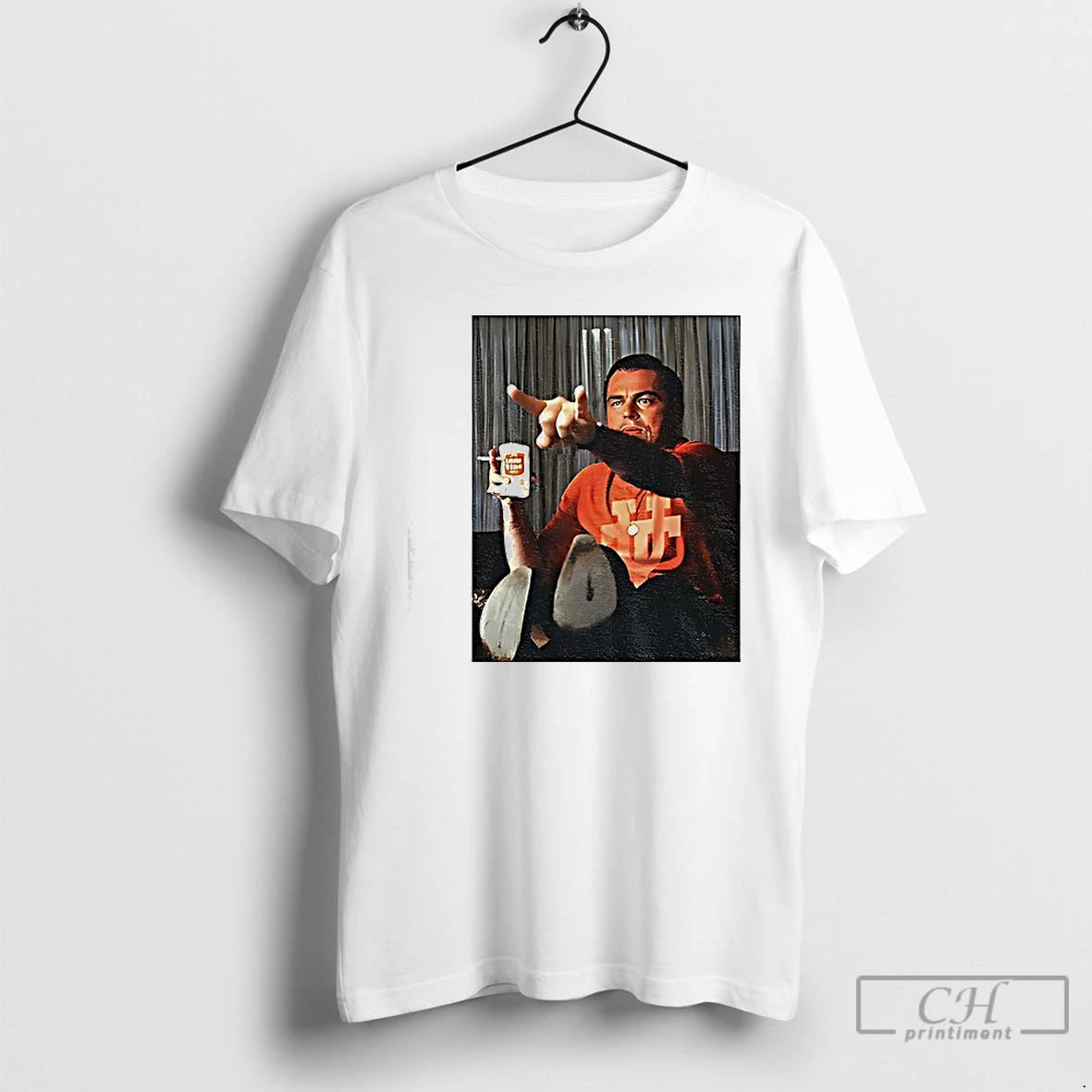 Premium Leonardo Dicaprio Wearing Texas Longhorns T-Shirts, Hoodie, Sweatshirt | DripVista.com