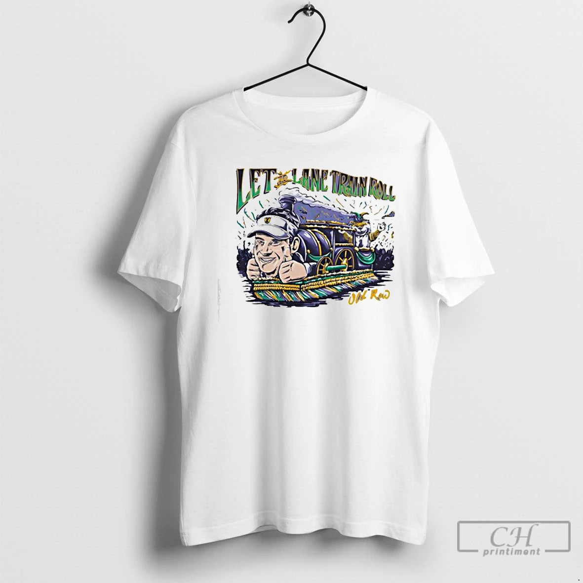 Premium Let The Lane Train Roll Old Row T-Shirts, Hoodie, Sweatshirt | DripVista.com