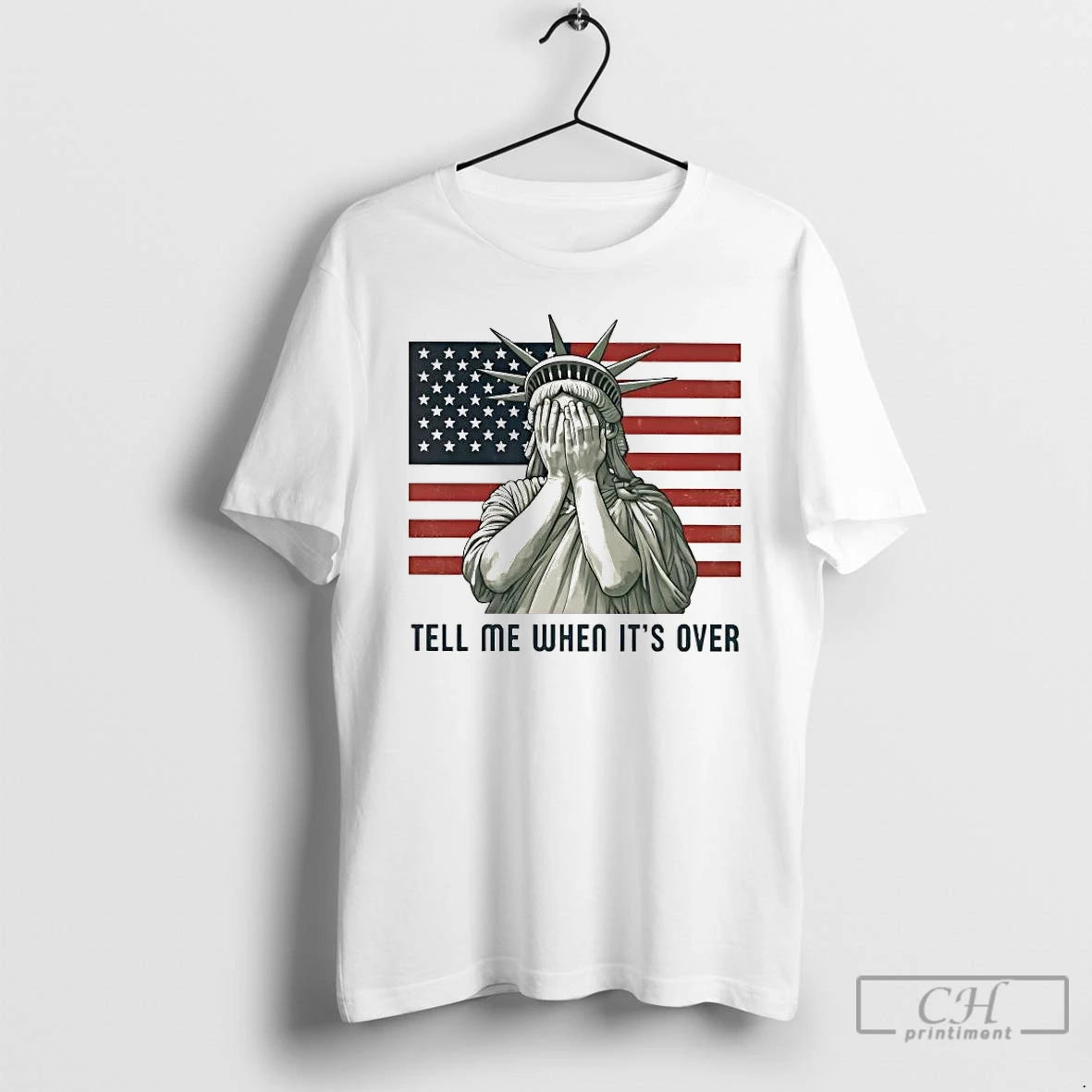 Premium Liberty Cry Tell Me When Its Over T-Shirts, Hoodie, Sweatshirt | DripVista.com