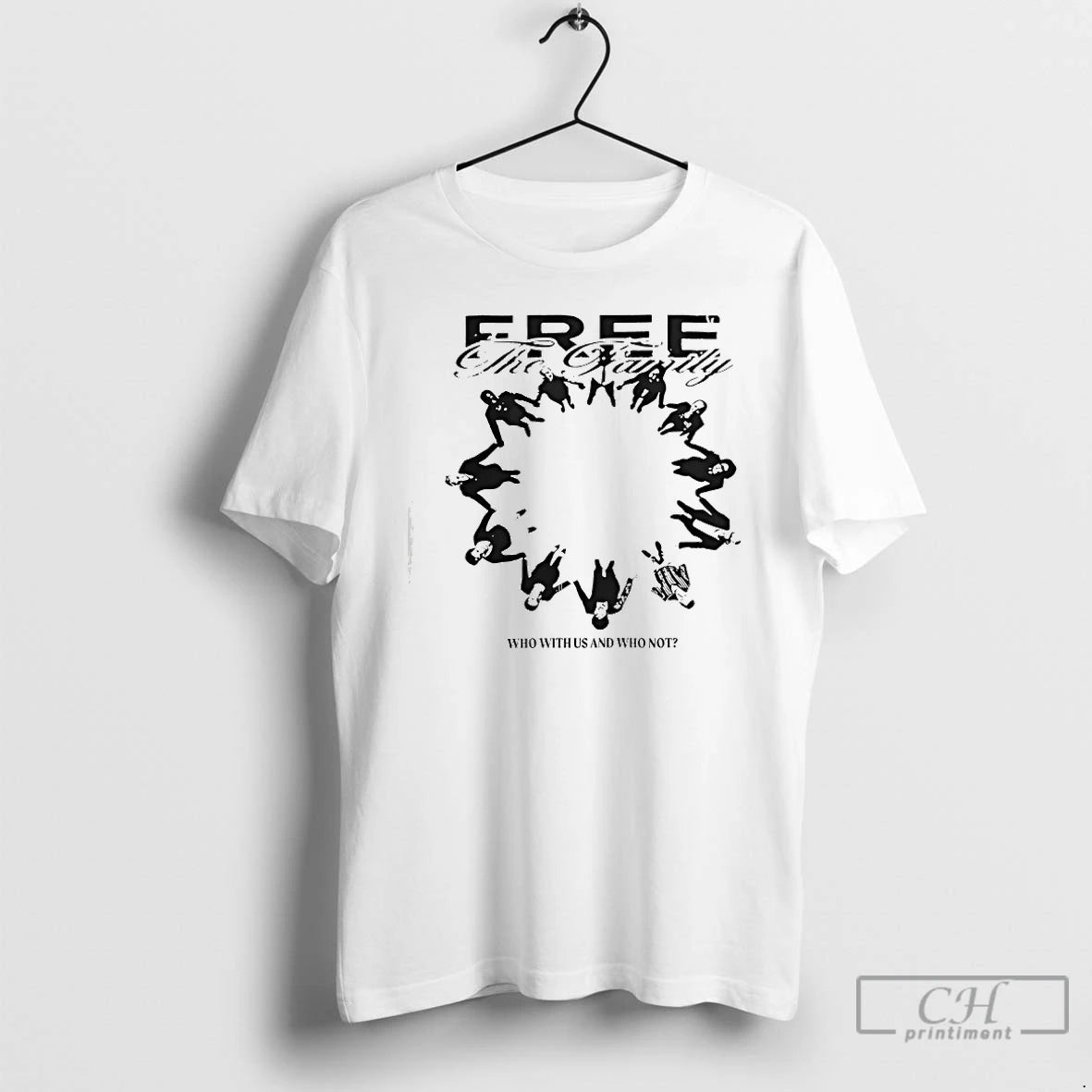 Premium Lil Durk Clothing Free The Family Who With Us And Who Not T Shirts Hoodie, Sweatshirt | DripVista.com