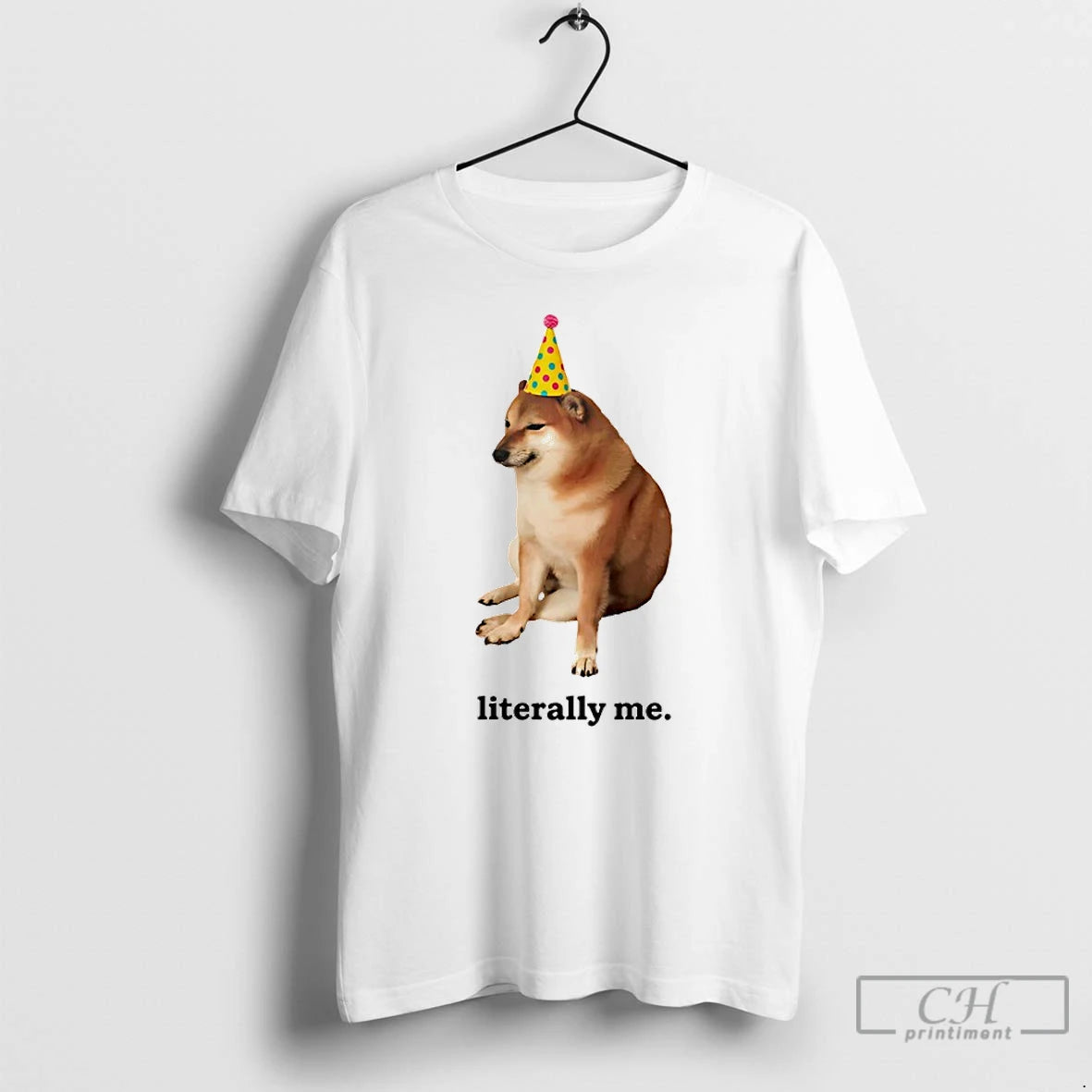 Premium Literally Me Dog Meme T-Shirts, Hoodie, Sweatshirt | DripVista.com