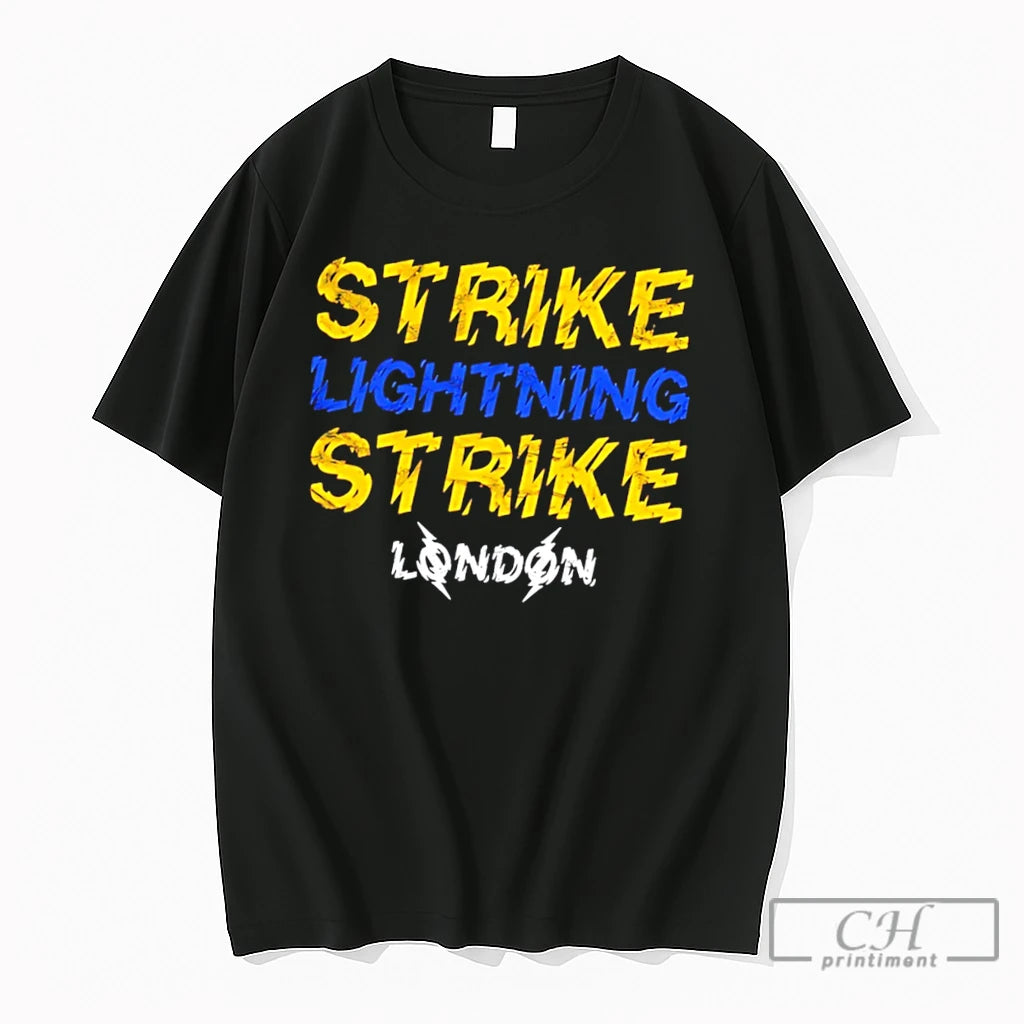 Premium London Lightning Strike Lightning Strike London Tee